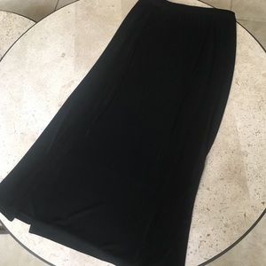 West End Maxi Black Skirt